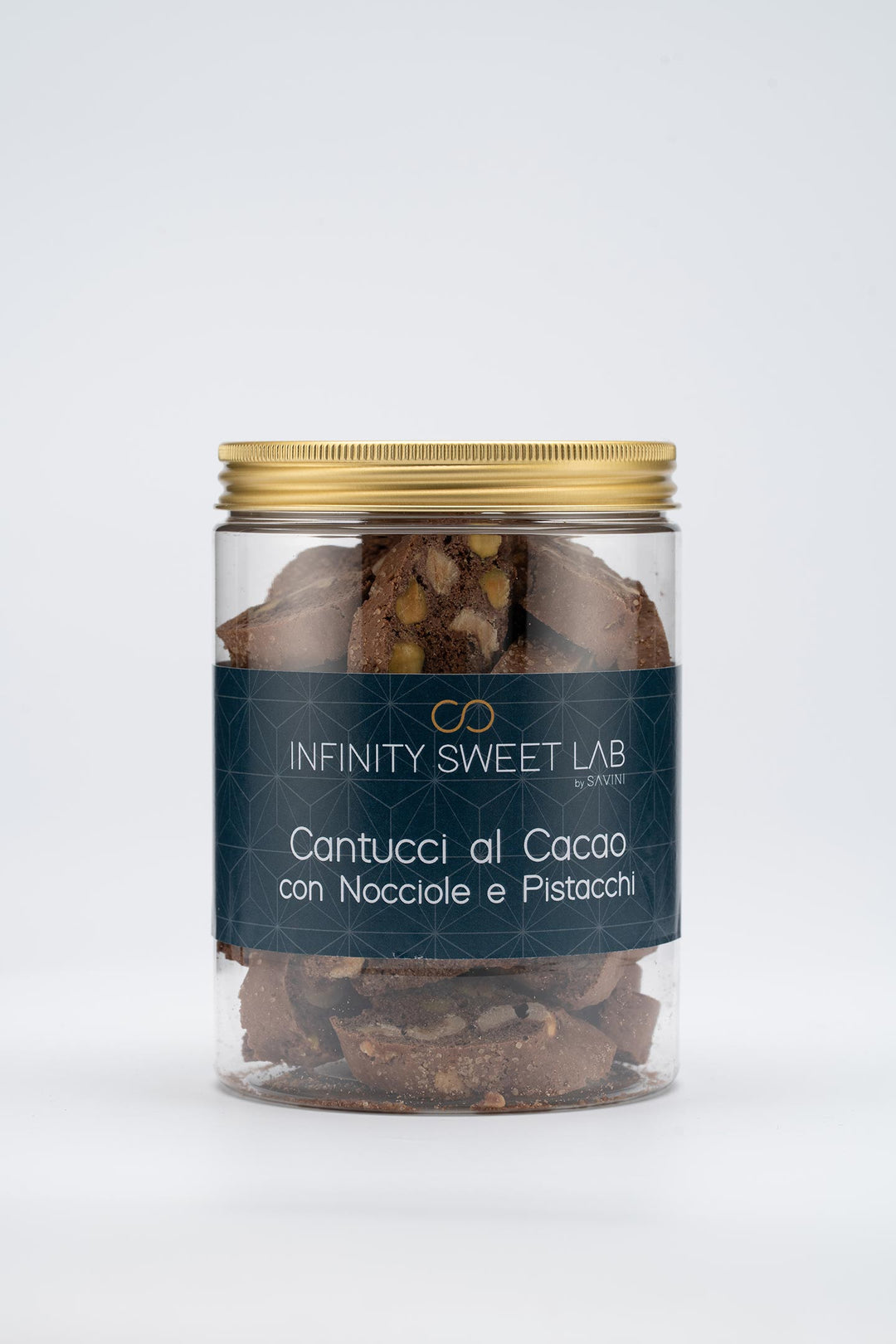 Cantucci al Cacao con Nocciole e Pistacchi