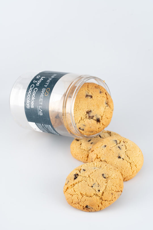 Maxi Cookies ai 3 Cioccolati