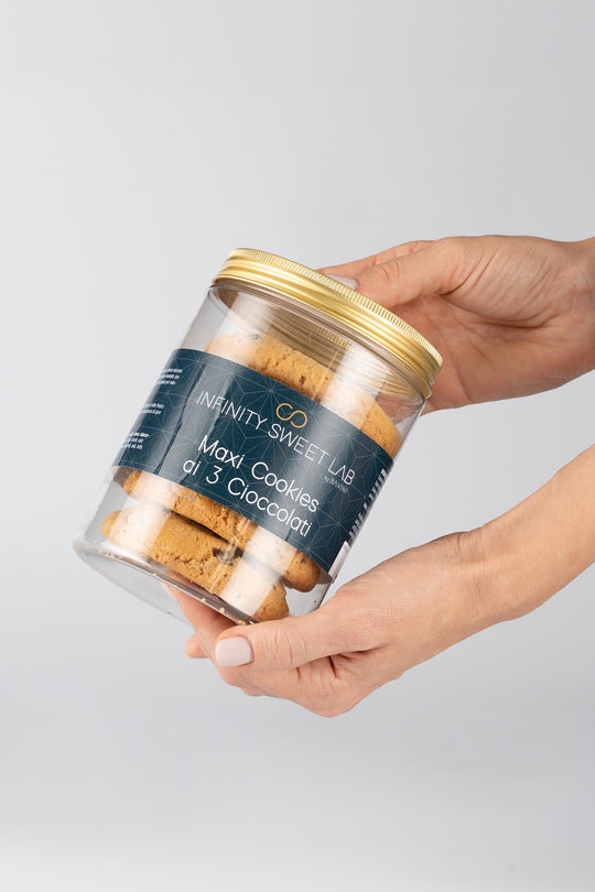 Maxi Cookies ai 3 Cioccolati