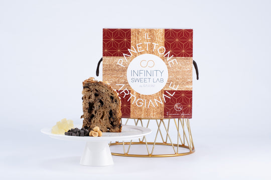 Panettone Artigianale Pere e Cioccolato 750gr